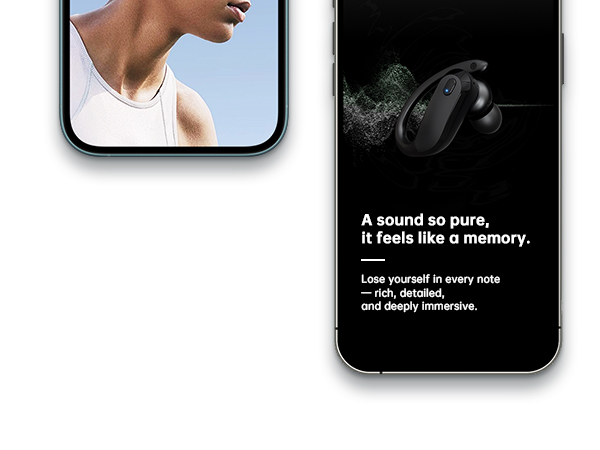 A sound so pure,it feels like a memory.