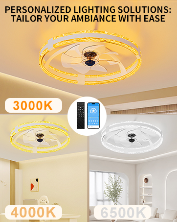 lighting fixtures ceiling fans with led lights and remote caged ceiling fan with light