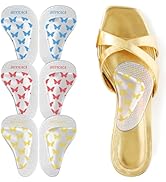 DUYICACA Arch Support Inserts(3 Pairs): Gel Arch Support Insoles for Plantar Fasciitis, Foot Pain...