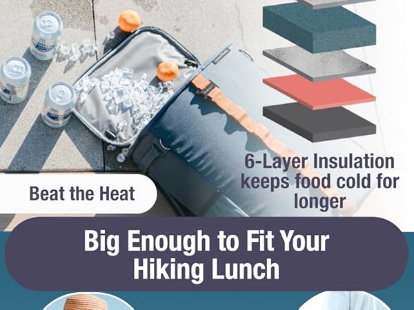 Tahoe Collapsible Cooler backpack