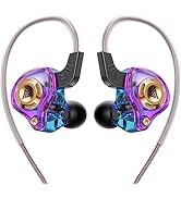 Wired Gaming Earbuds in-Ear Headphones HiFi Game Head Phones in Ear Monitors Deep Bass Sound Wire...