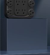 DEPOW Surge Protector Power Strip, 6.5FT Long Flat Plug Extension Cord with 22 AC Outlets (1875W/...