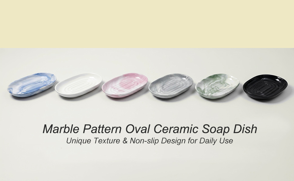 Premium Ceramic Soap Dish — Style Meets Versatility