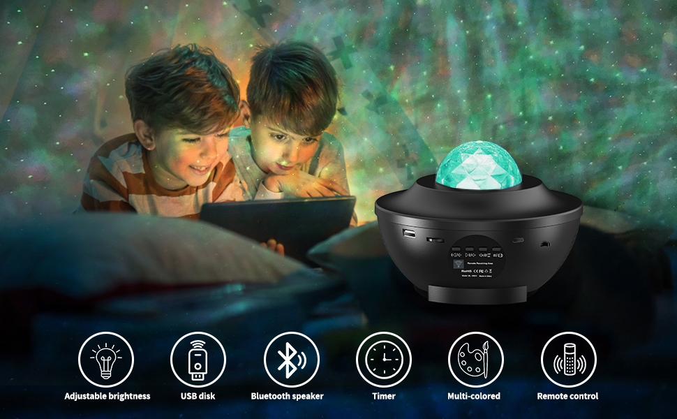 galaxy night light projector