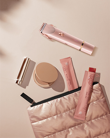 2-in-1 Bikini Trimmer for Women, Bikini Shaver with Dual Heads