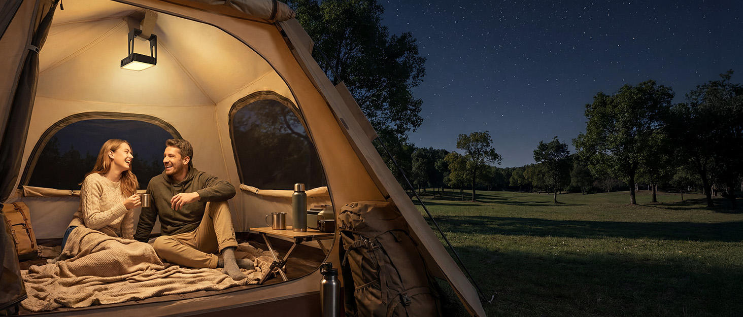 camping rechargeable flashlight