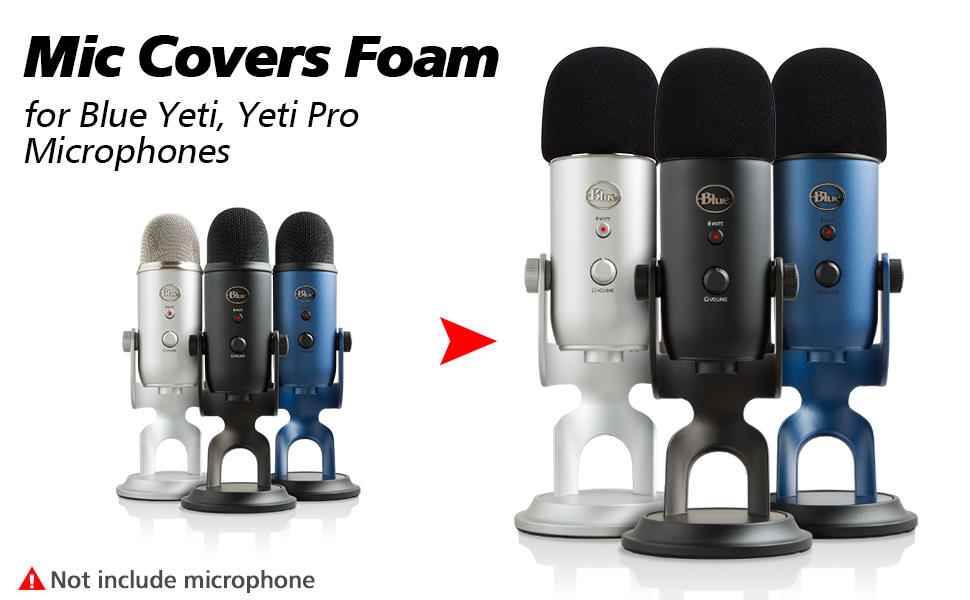 blue yeti pop filter foam blue yeti windscreen blue yeti microphone pop filter blue yeti mic cover