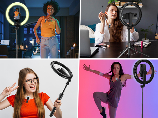 ring light with stand