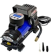 EPAuto 12V DC Portable Air Compressor Pump, Digital Tire Inflator