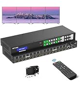 MT-VIKI 8x8 4K Seamless HDMI Matrix Video Wall 2x4 w/Web GUI+Audio Out, Customised HDMI TV Wall C...