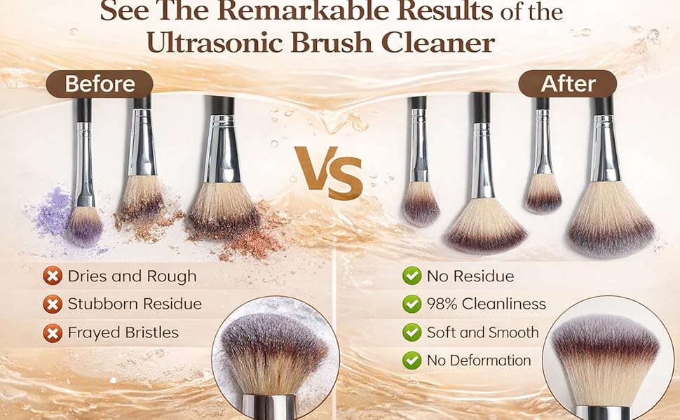 makeup brush cleaners