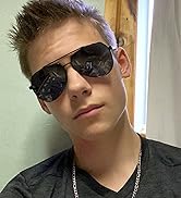 LUENX Aviator Sunglasses for Men Women Polarized New Shades Large Metal Frame - UV 400 Protection