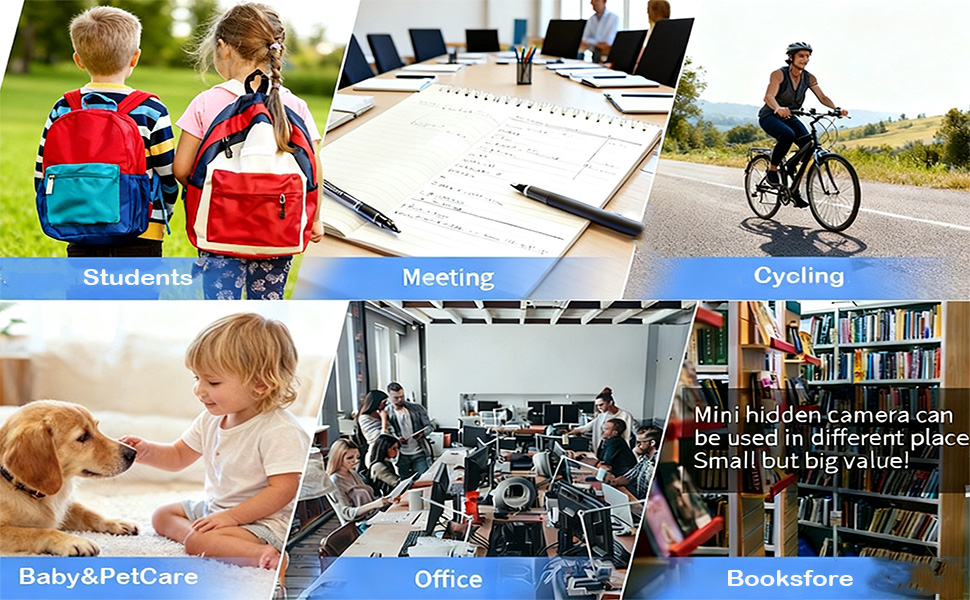 body camera with audio and video recording