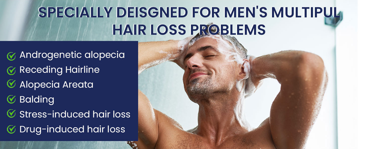 Men's daily hair care routine
