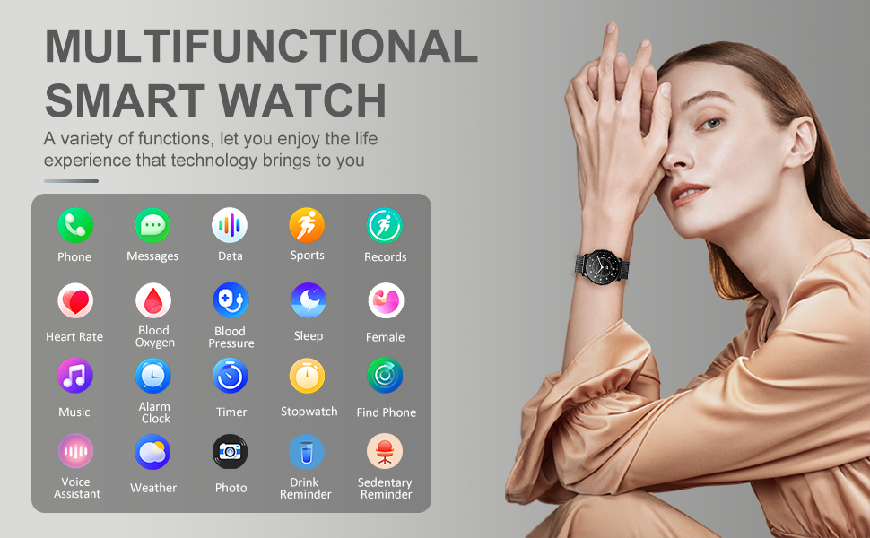 Multifunctional smart watch