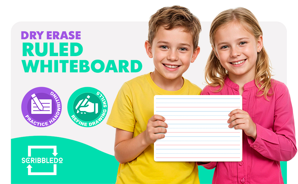Dry erase handwriting board Dry erase lined board Whiteboard with lines Handwriting practice board