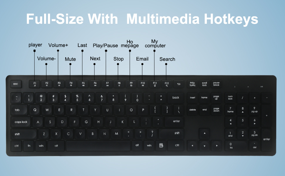 multi media keyboard