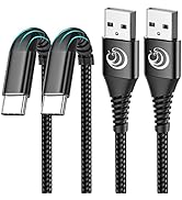 USB C Cable 10FT 2Pack USB A to Type C Charger Cable 3A Fast Charging Phone Cord for Samsung Gala...