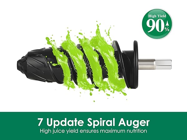 juicer 7 spiral auger