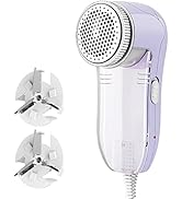 Allisable Fabric Shaver, Fuzz Balls Pills Lint Remover, AC120V Plug and Play - Languid Lavender