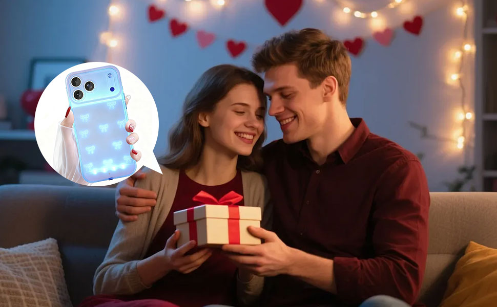 Vibrant LED Bowknot Phone Case