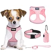 YIMEIS Dog Harness and Leash Set, No Pull Soft Mesh Pet Harness, Reflective Adjustable Puppy Vest...