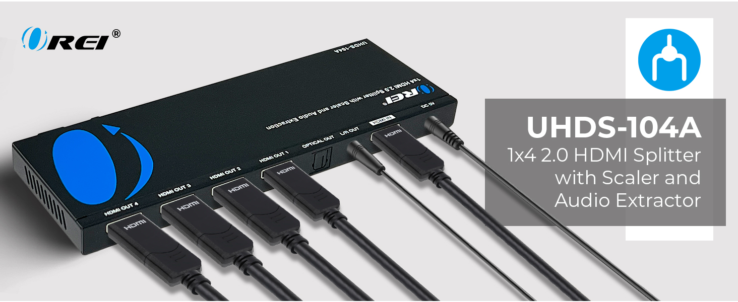 hdmi 1x4 splitter 4k