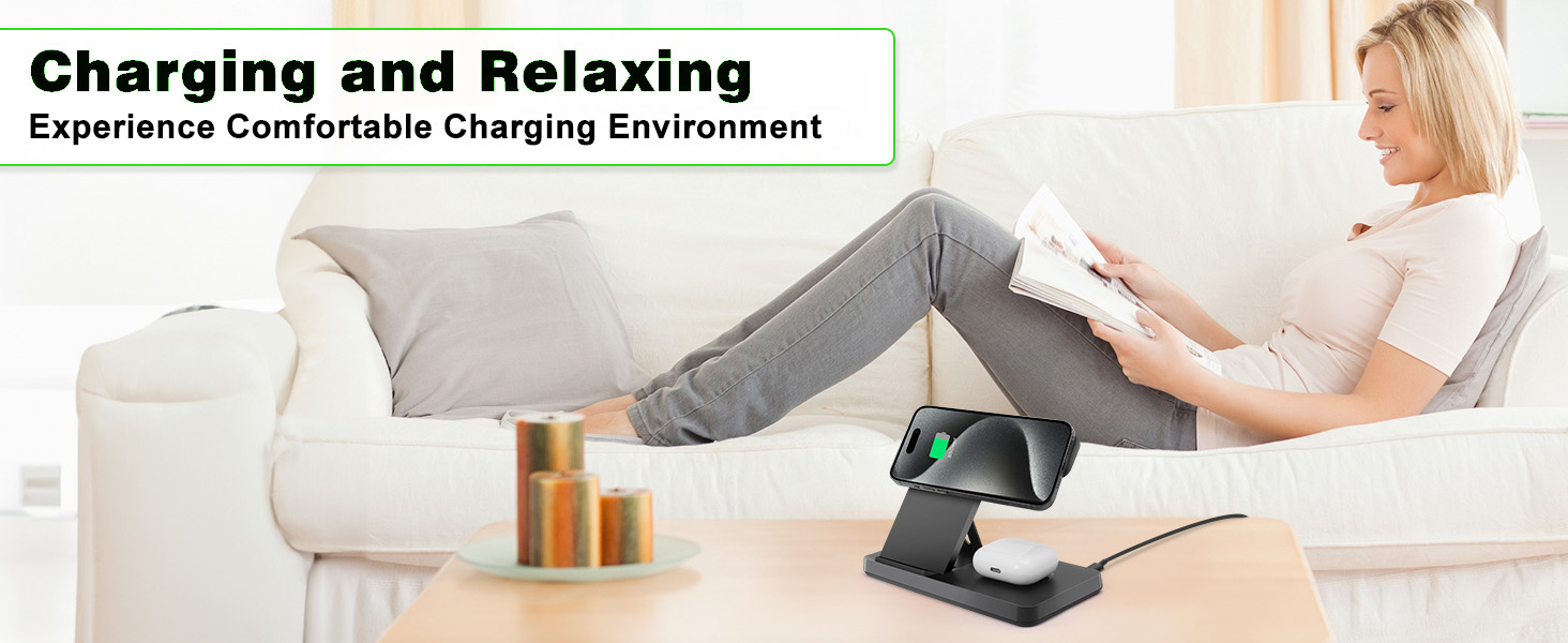 magnetic charging staion