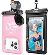 Niveaya Floating Waterproof Phone Pouch, IP68 Waterproof Phone Case with Lanyard for iPhone 17 16...