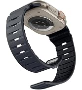 Bandletic Magnetic Watch band Compatible with Apple Watch Bands - Magnet Bands 49mm 46mm 45mm 44m...
