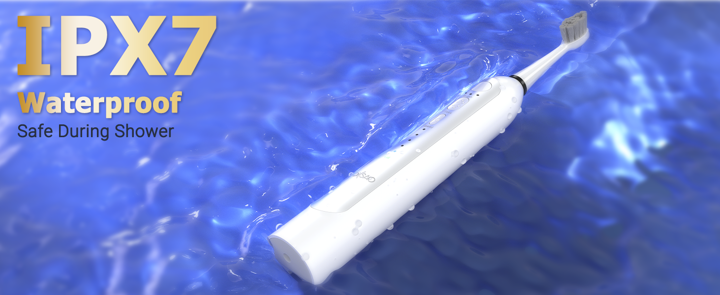toothbrush with water pressure