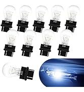 Teybouk 3157 Bulb, 10 PCS Brake Light Bulb, High Brightness Turn Signal Brake Light, Universal Au...