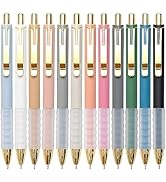 Linbsunne Ballpoint Pens Black Medium Point 1mm Pen with Super Soft Grip Ball Point Pen for Men W...