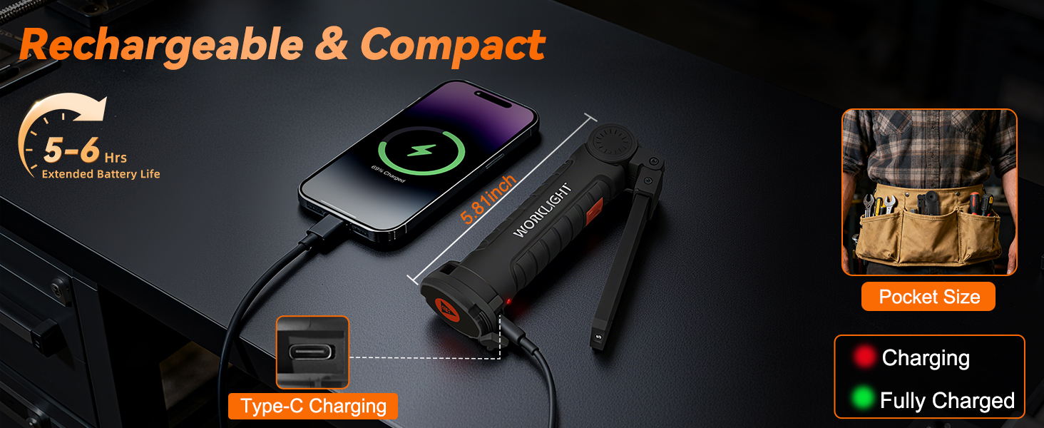 Rechargeable &amp;amp; Compact