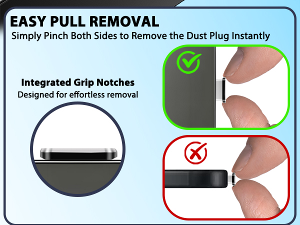 iPhone 15 dust plug, iPhone 15 Pro dust plug, iPhone 15 Pro Max dust plug, iPhone 16 dust plug
