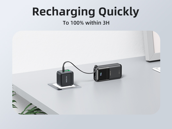30w power bank fast charger