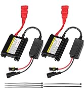 COROTC HID Ballast, 2PCS DC 12V 35W HID Ballast, Super Slim Car and Motorcycle Universal Xenon He...