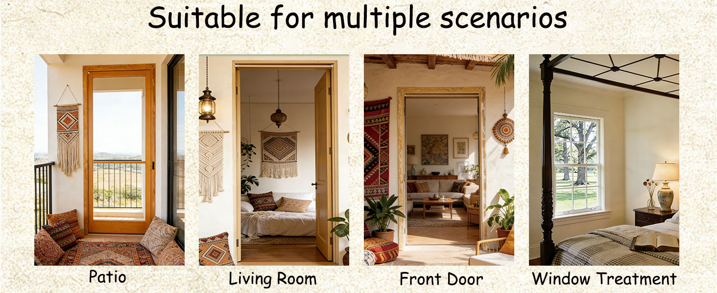 boho curtains