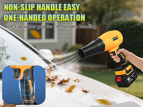 battery powered leaf blower