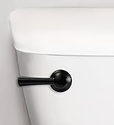 matte black toilet handle