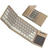 Nillkin Pocket Foldable Wireless BT Keyboard with Touchpad Number Pad for Study, Bussiness Trip, ...