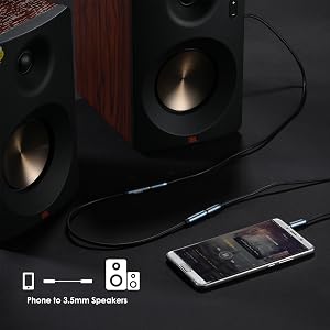 stereo audio cable