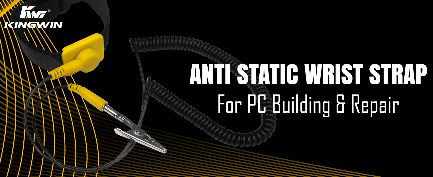 Anti static wrist strap ATS-W24Y PC build repair