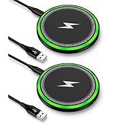 Wireless Charger Samsung Galaxy, Cargador Inalmbrico Samsung For Galaxy S25 Ultra S25+ S24, 2 Pac...