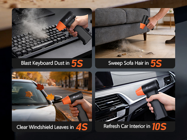 dust blower for keyboard car hair leaves