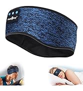 MUSICOZY Bluetooth 5.2 Headband Sports Sleep Headband Headphones, Wireless Music Sleeping Headpho...