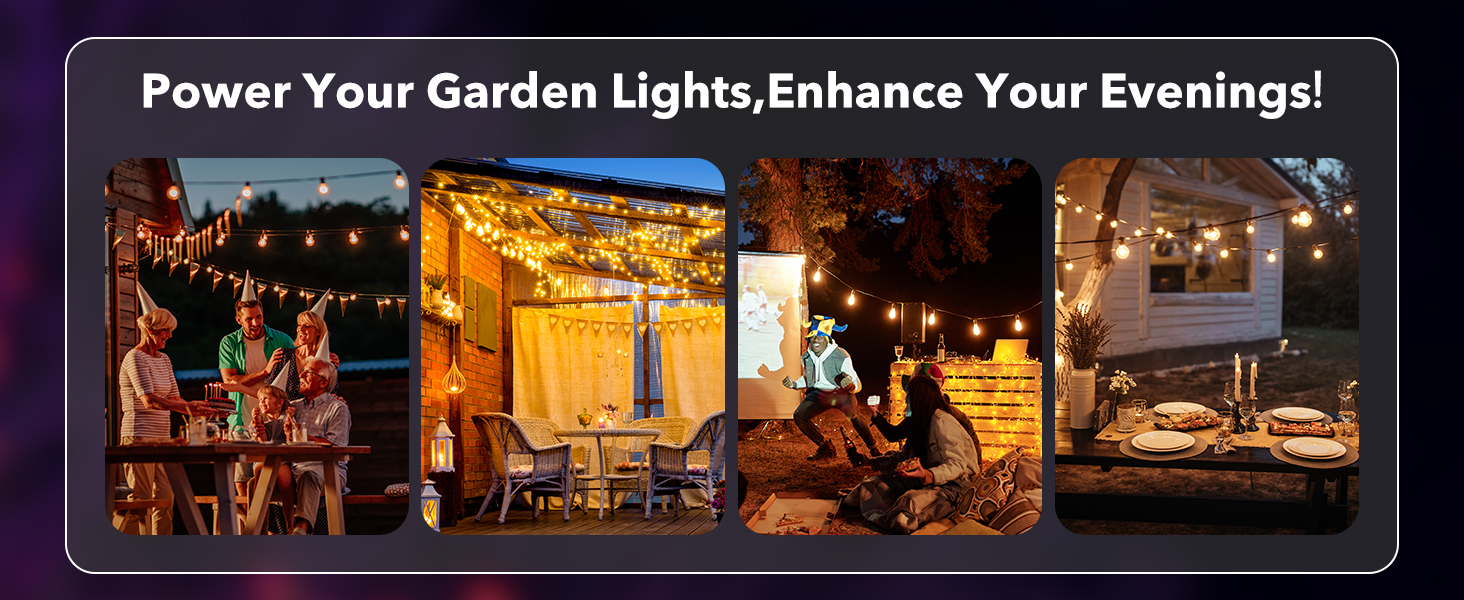 Outdoor Power Stake Timer Waterproof