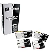 Slider &amp; Zip-Lock Food Storage Bags, Multi-Variety Pack, 2 Styles/ 4 Sizes, 270 Count (Includes 2...