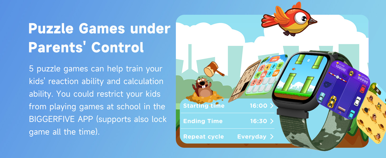 puzzle games parent control