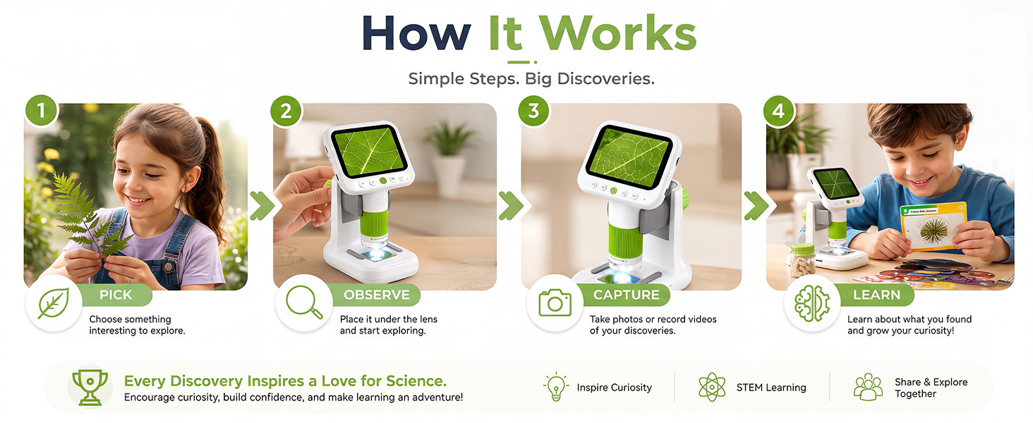 microscope for kids 8-12